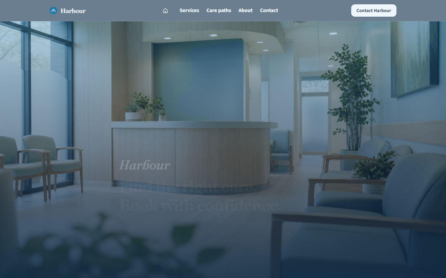 Harbour Community Care maquette conceptuelle